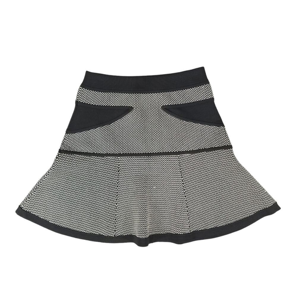 A.L.C Geometric Knit Mini Skirt